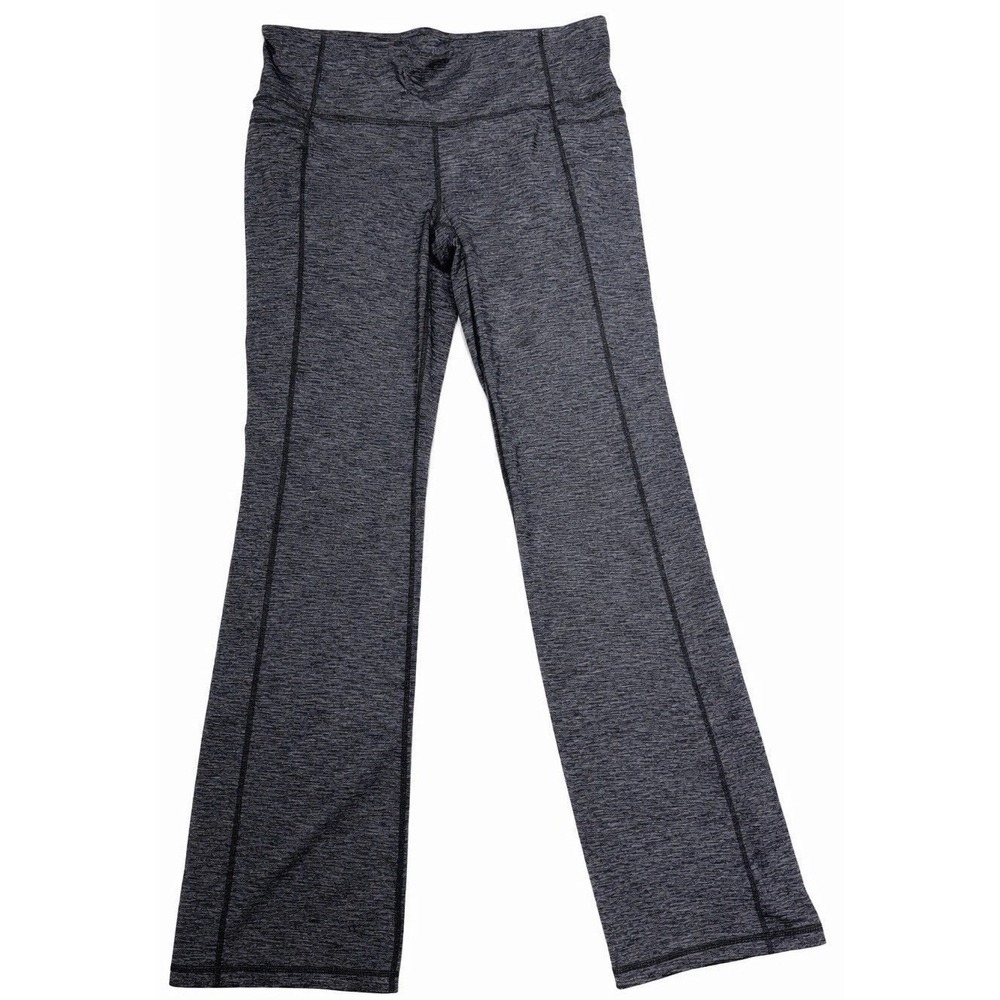 Athleta Heathered Gray Bootcut‎ Yoga Pants LP Petite Activewear Legging